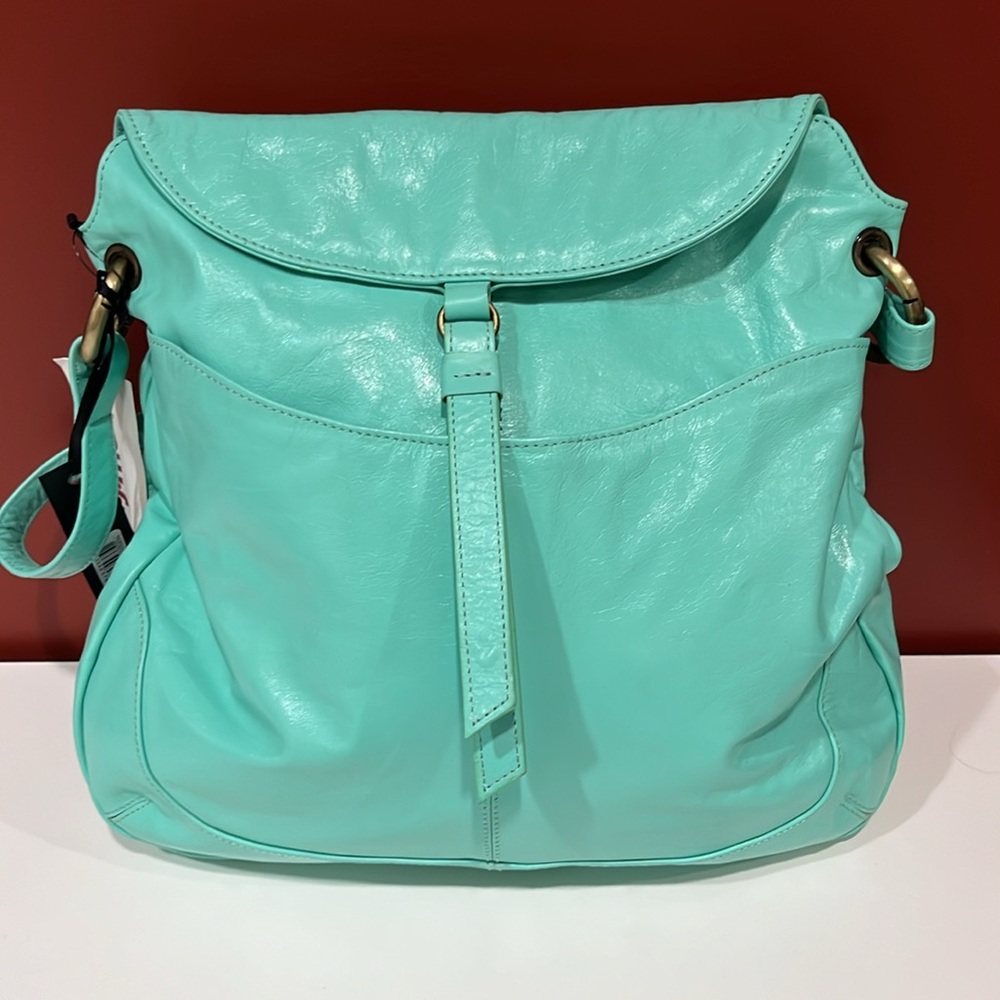 Latico Fold-over Crossbody Purse